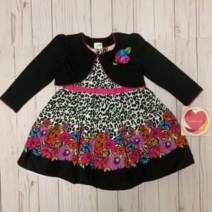 Youngland girl’s todddler floral sundress